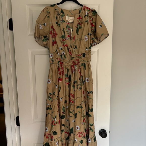 NWT Anthropology Somerset Maxi Dress - Picture 3 of 4